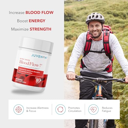 Juvenon BloodFlow-7 Nitric Oxide Supplement with Nitrosigine JuvenonBuy Supplements Australia