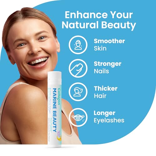 Swedish Nutra Marine Beauty Collagen | High Strength Type 1 & 3 Collagen to Rejuvenate Hair, Skin & Nails Swedish NutraBuy Supplements Australia
