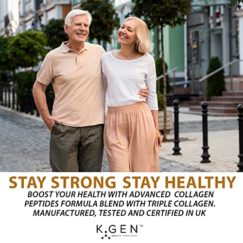 Pure Collagen Supplements Capsules Grass Fed Advanced Multi Collagen Peptides K GEN rejuvenation nutritionBuy Supplements Australia