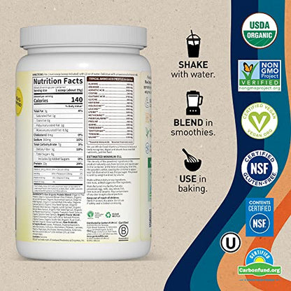 Garden of Life Vegan Protein Powder - 22g Raw Plant Protein, BCAAs, Probiotics Garden of LifeBuy Supplements Australia
