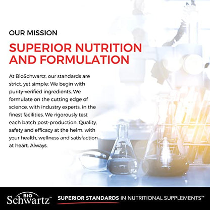 Vitamin B Complex with Vitamin C for Maximum Absorption - Methylcobalamin b12 BioSchwartzBuy Supplements Australia