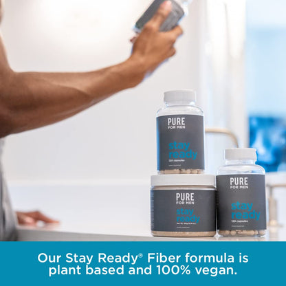 Pure for Men Original Cleanliness Stay Ready Fiber Supplement | Helps Promote Pure for MenBuy Supplements Australia