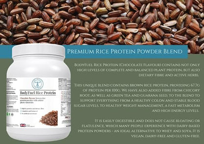Complementary Supplements | BodyFuel Brown Rice Protein Powder Plus Chicory, Green Tea Complementary SupplementsBuy Supplements Australia