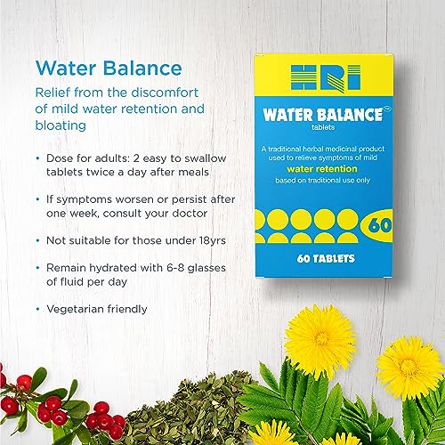 HRI Water Balance (Water Retention) THR - R- 60tabs HRIBuy Supplements Australia