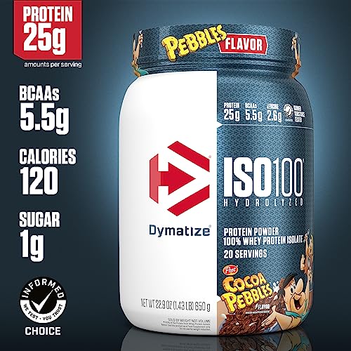 Dymatize ISO100 Hydrolyzed Protein Powder, 100% Whey Isolate Protein, 25g of Protein DymatizeBuy Supplements Australia