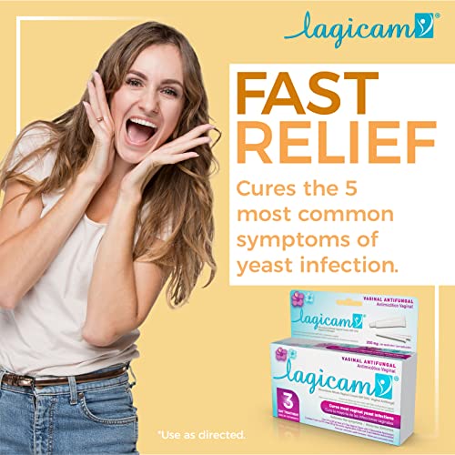Lagicam Vaginal Yeast Infection, Antifungal 3 Day Miconazole Nitrate Treatment Cream, Relief for Itching LAGICAM VBuy Supplements Australia