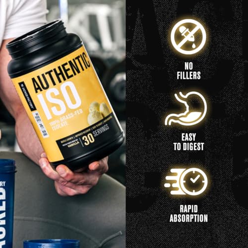 Jacked Factory Authentic ISO Grass Fed Whey Protein Isolate Powder - Low Carb Jacked FactoryBuy Supplements Australia