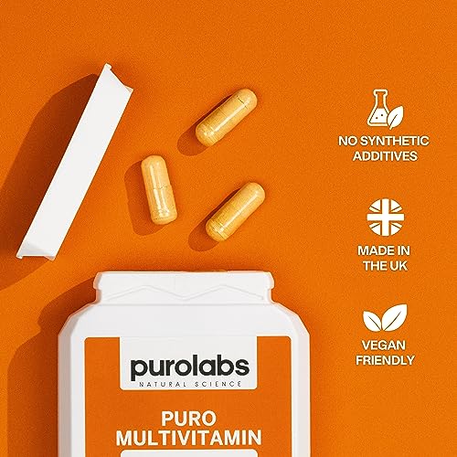Puro Multivitamin - 34 Multivitamins & Minerals - Daily Complex for Men & Women PurolabsBuy Supplements Australia