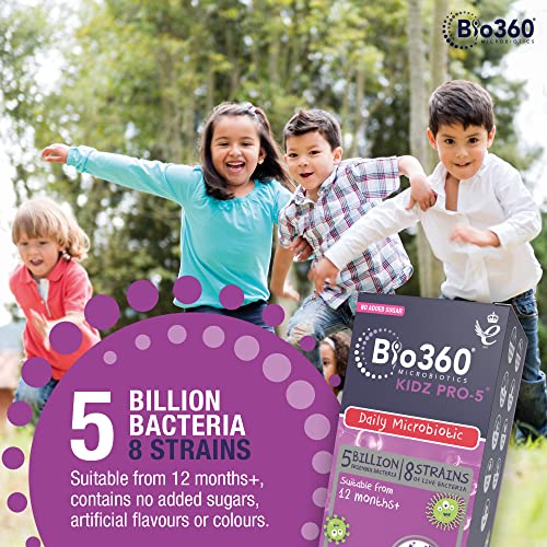Natures Aid Bio360 Kidz Pro-5 (5 Billion Bacteria) from Natures Aid, Children's Microbiotic natures aidBuy Supplements Australia
