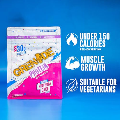 Grenade Protein Powder, Whey Protein Blend with 30g Protein per Serving, High Protein, Low Sugar GrenadeBuy Supplements Australia