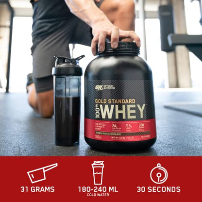 Optimum Nutrition Gold Standard 100% Whey Muscle Building and Recovery Protein Powder Optimum NutritionBuy Supplements Australia