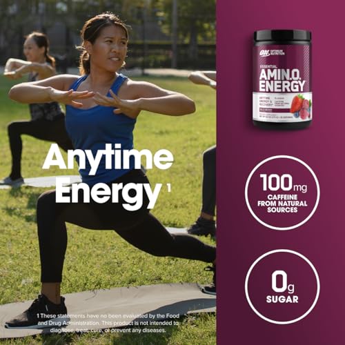 Optimum Nutrition Amino Energy - Pre Workout with Green Tea, BCAA, Amino Acids Optimum NutritionBuy Supplements Australia
