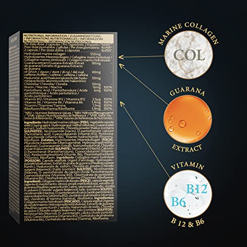 Marine Collagen - 60 Capsules of Type 1 Hydrolysed Marine Collagen SatinNaturelBuy Supplements Australia
