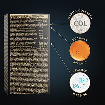 Marine Collagen - 60 Capsules of Type 1 Hydrolysed Marine Collagen SatinNaturelBuy Supplements Australia