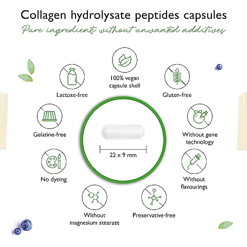 Collagen - 365 Capsules - 1500 mg per Daily Serving - Premium: 100% Bovine Collagen Vit4everBuy Supplements Australia