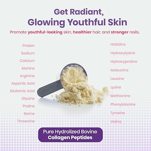 JeaKen - Unflavored Collagen Peptides Powder from Grass-Fed Bovine Sources - Sugar-Free Hydrolyzed Collagen JeaKenBuy Supplements Australia