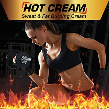 Hot Sweat Cream, Fat Burning Cream for Belly, Natural Sweat Enhancer Cream for Men McukvBuy Supplements Australia