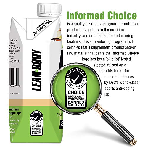 Lean Body Ready-to-Drink, Plant-Based Vegan Vanilla Caramel Protein Shake, 30g Protein LabradaBuy Supplements Australia