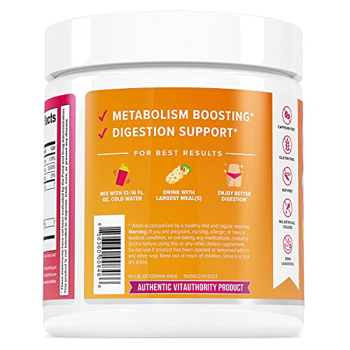 Detox Cleanse for Weight Loss and Belly Fat - Anti Bloat and Digestive Health Clean Gut VitauthorityBuy Supplements Australia