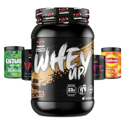 TWP Nutrition Platinum Series All The Whey Up Protein Powder Shake, 23g Whey Protein, Low Fat TWPBuy Supplements Australia