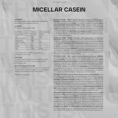 Bulk Micellar Casein Protein Powder, Protein Shake, Strawberry, 500 g, Packaging May Vary BulkBuy Supplements Australia