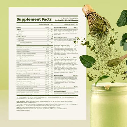 Ka’Chava All-In-One Nutrition Shake Blend, Matcha, 85+ Superfoods, Nutrients & Plant Ka'ChavaBuy Supplements Australia