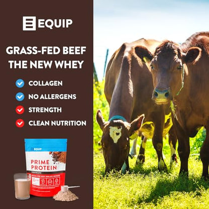Equip Foods Prime Protein - Grass Fed Beef Protein Powder Isolate - Paleo and Keto EquipBuy Supplements Australia