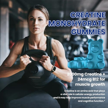 Creatine Monohydrate Gummies for Men & Women, Chewables Creatine Monohydrate My StoreBuy Supplements Australia
