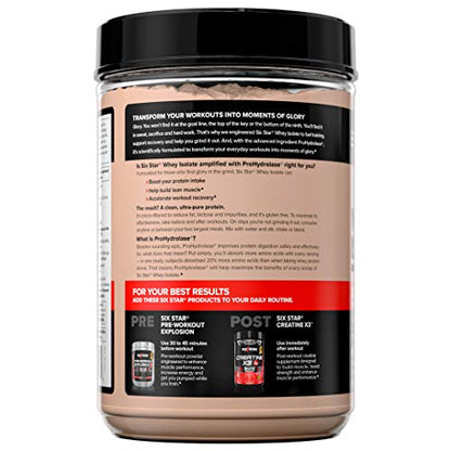 Whey Protein Isolate Six Star 100% Whey Isolate Protein Powder Whey Protein Powder Six StarBuy Supplements Australia