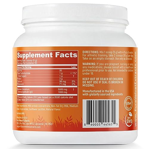 Pure Velvet Colostrum Powder for Gut Health, Bloating, Hair Growth, Immune Support Pure VelvetBuy Supplements Australia