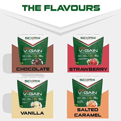 SCI-MX Pro-V Gain - 100% Vegan Chocolate Flavour Soy Protein Powder Isolate + B12 + Magnesium SCI-MXBuy Supplements Australia