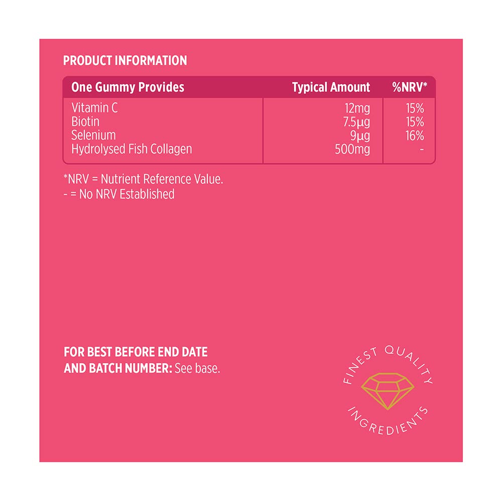 Vitawell Collagen Total Beauty Gummies | 50 Strawberry Flavour Gummies VitawellBuy Supplements Australia
