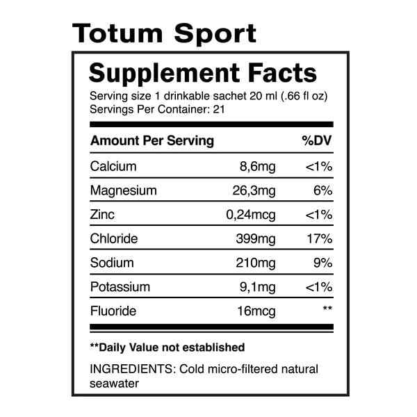 Quicksilver Scientific Totum Sport Drinkable Sachets, 21-25 ml, 30 Count Quicksilver ScientificBuy Supplements Australia