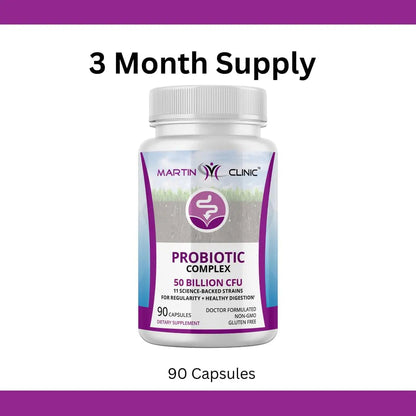 martin clinic Probiotic for Gut Health & Immune Support — Daily Digestive Balance, Bloating Relief & Better Nutrient Absorption — 60 Capsules martin clinicBuy Supplements Australia