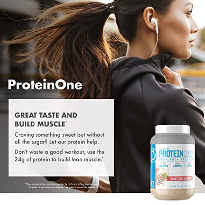NutraOne ProteinOne Whey Protein Promote Recovery and Build Muscle with a Protein NutraOneBuy Supplements Australia