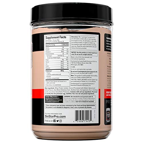 Whey Protein Isolate Six Star 100% Whey Isolate Protein Powder Whey Protein Powder Six StarBuy Supplements Australia