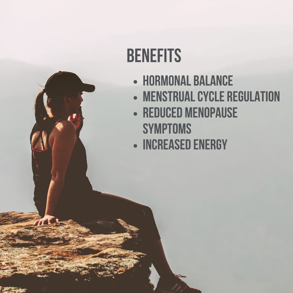 Re+Gen Nutrition Women's Hormone Balance Support, Supplement with Vitamin E, Dong Quai, and DIM 200mg with BioPerine, PMS, Hot Flashes, Mood Swings, Night Sweats Support, 60 Capsules, 2 Month Supply Re+Gen NutritionBuy Supplements Australia