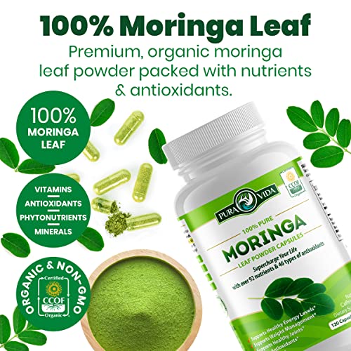 PURA VIDA MORINGA Moringa Capsules Single Origin Organic Moringa Powder. Moringa PURA VIDA MORINGABuy Supplements Australia
