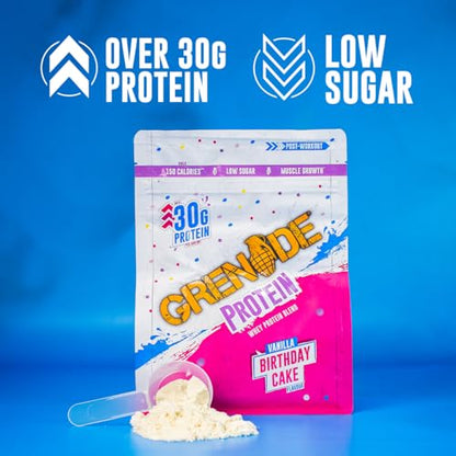 Grenade Protein Powder, Whey Protein Blend with 30g Protein per Serving, High Protein, Low Sugar GrenadeBuy Supplements Australia