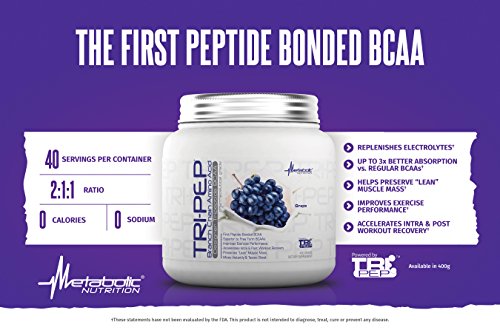 Metabolic Nutrition - TRIPEP - Tri-Peptide Branch Chain Amino Acid, BCAA Powder Metabolic NutritionBuy Supplements Australia