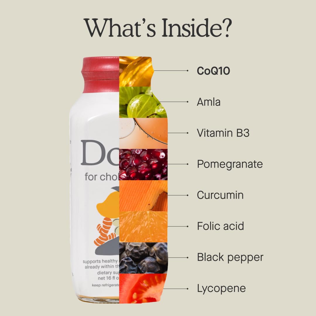 DOSE for Cholesterol Supplements Maintain Healthy Cholesterol Levels and Supports Cardiovascular Health Gluten-Free Vegan Zero Sugar, 16oz Bottle, 3 Pack (3 Week Supply) DOSE buy supplements Au