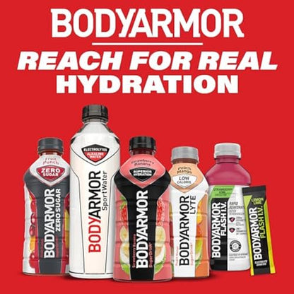 BODYARMOR LYTE Sports Drink Low-Calorie Sports Beverage, Berry Punch, Coconut BODYARMORBuy Supplements Australia