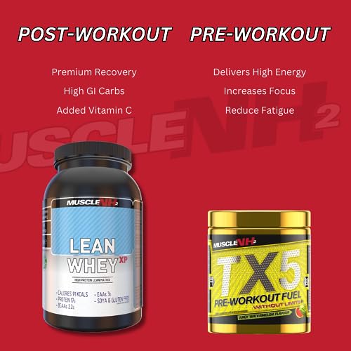 MuscleNh2 Lean Whey XP Diet Whey Protein Powder, Low Fat and Sugar, High Protein MuscleNh2Buy Supplements Australia