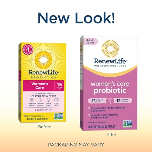 Renew Life Women's Probiotic Capsules, Supports pH Balance for Women, Vaginal, Urinary Renew LifeBuy Supplements Australia