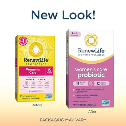 Renew Life Women's Probiotic Capsules, Supports pH Balance for Women, Vaginal, Urinary Renew LifeBuy Supplements Australia