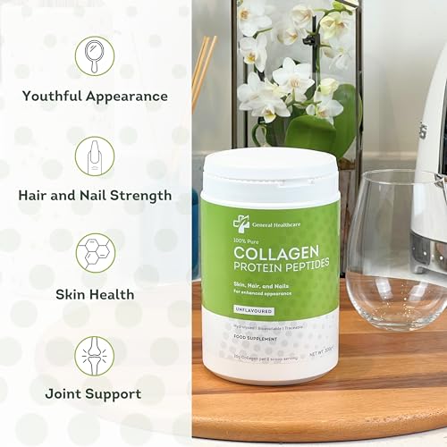 100% Pure Collagen Powder Protein Peptides - General Healthcare 300g Supplement General HealthcareBuy Supplements Australia