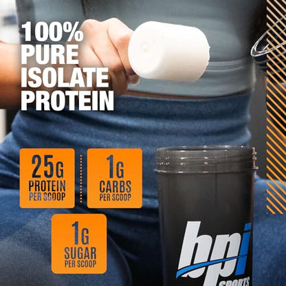BPI Sports ISO HD Isolate Protein Vanilla Cookie, 76.8 oz - 69 Servings BPI SportsBuy Supplements Australia