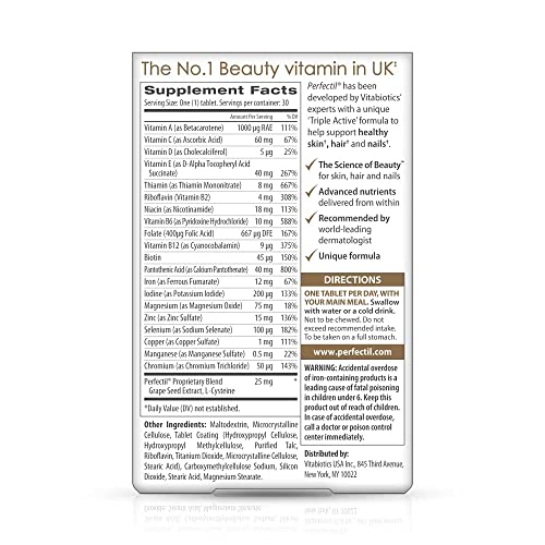 Perfectil Original Formula for Hair Skin and Nails PerfectilBuy Supplements Australia