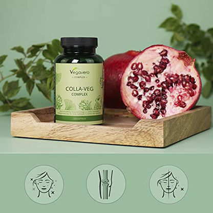 Vegavero Vegan Collagen Supplement | 2000mg | Complex with L-Lysine, L-Proline, Vitamin C (Acerola) & Superfoods Extracts | NO Additives, Lab-Tested | 120 Capsules VegaveroBuy Supplements Australia