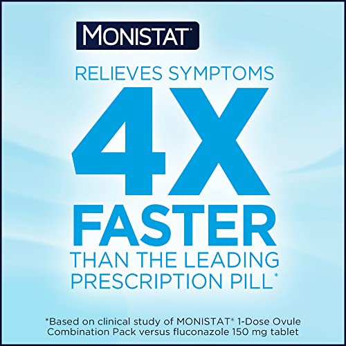 Monistat 1 Day Yeast Infection Treatment for Women, 1 Miconazole Ovule Insert & External Monistat Anti-Itch MonistatBuy Supplements Australia